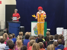 Ronald McDonald Visited Glenwood!