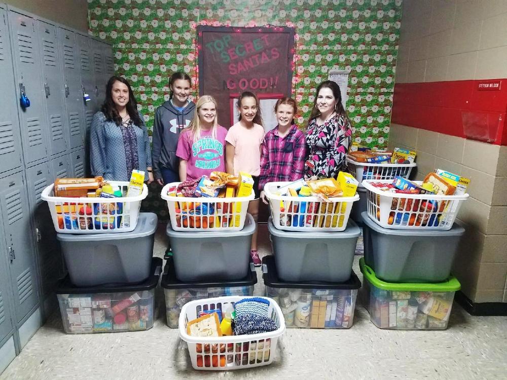 Glenwood School Food Drive