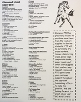 2020-2021 School Supply List