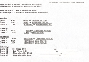 Dora Basketball Tournament